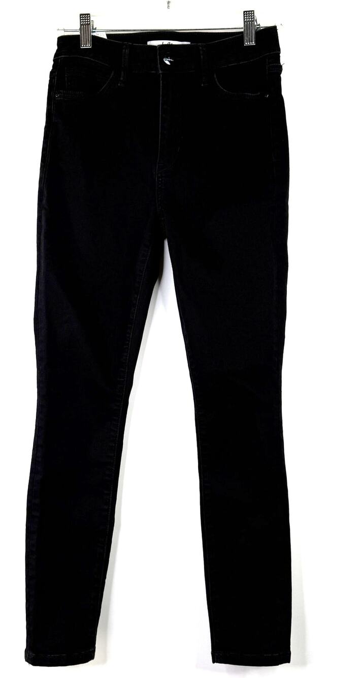 Sam Edelman Women's Black The Stiletto High Rise Skinny Ankle Jeans Size 26